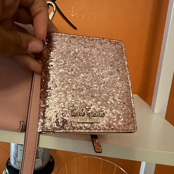 KATE SPADE Cedar Street Bag w/Glitter Bug Stacey Wallet Bundle (EUC) - Picture 14 of 15